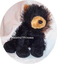 Webkinz Black Bear Stuffed Animal ONLY! No Codes - £11.96 GBP