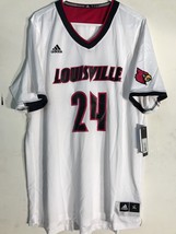 Adidas NCAA Jersey Louisville Cardinals #24 White sz XL - £13.44 GBP