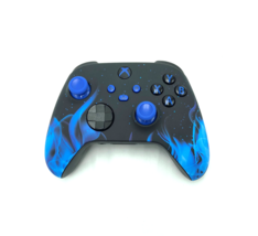 Custom Microsoft Xbox Series X / S Controller - Soft Touch Blue Flame - £67.17 GBP