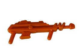 Castle Grayskull Masters Universe vtg figure Mattel accessory weapon Gun Orange - $14.80