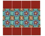 Ceramic High Relief Malibu Tiles Handcrafted - Rdc48 -  (you select the ... - $189.00