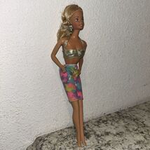 Vintage Barbie Mattel 1965 Sun Sensations Bikini Top W Sharin Sisters Pa... - $13.66