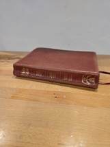 Holy Bible KJV Jimmy Swaggart Large Print Reference 1978 Genuine Leather - £15.54 GBP