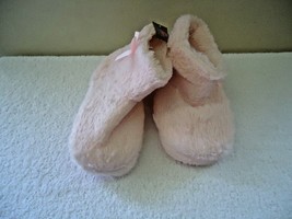 &quot; NWT &quot; Bobbie Brooks Girls Must Haves L (2-3) Pink House Shoes &quot; GREAT GIFT &quot; - £11.76 GBP
