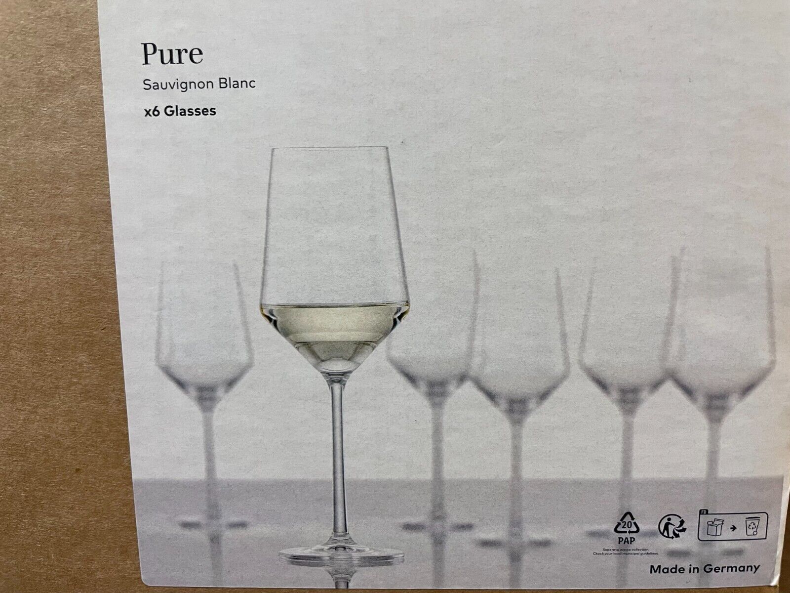 Zwiesel 6 Sauvignon Blanc  Wine Glasses Tritan