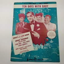Ten Days with Baby Benny Goodman and his Band Sweet and Low-Down 1944 - £5.55 GBP