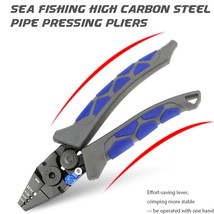 0.1-2mm Sleeve Fishing Crimping Pliers High  Steel Portable Multifunctional Wire - £81.96 GBP