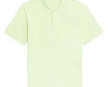 Theory Men&#39;s Bron D Cotton Polo Shirt Cosmos in Lime M0294501-Size Small - $39.99