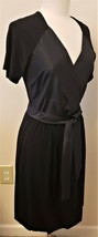 Max Mara Belted Dress Two Tone Black Sz- EU40/US~S   - £78.29 GBP