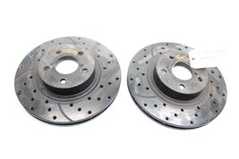 10-14 SUBARU LEGACY FRONT BRAKE ROTORS PAIR Q1071 image 6