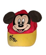 Disney Parks Mickey Mouse Ear Red Yellow Cap Hat Size Small Youth EUC - $284.99 MXN