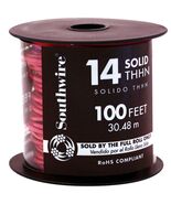 Southwire 11581642 Simpull THHN or THWN2, 14 Gauge THHN Solid Wire, 100&#39;... - $791.13 MXN