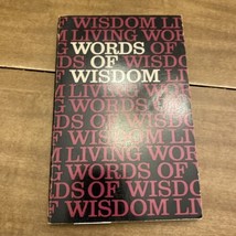 Words Of Wisdom From Living Psalms And Proverbs ~ Kenneth Taylor ~ George Wilson - $12.00