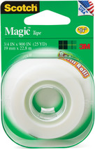 Scotch Magic Tape Refill-.75&quot;X900&quot; - £12.20 GBP
