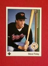 1989 Upper Deck Steve Finley ROOKIE RC #742 High Series FREE SHIPPING - $1.79