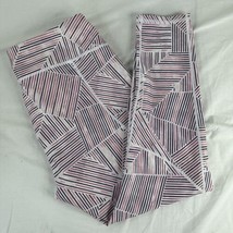 CALIA by Carrie Underwood Geometric Stay Powerful Active Legging XL Pink Purple - £17.90 GBP