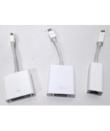 3 -Apple Minidisplay Port Thunderbolt Cables  A1433 A1305 A1307 Ethernet... - $12.34