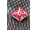 Blood &amp; Plunder Spanish D10 Dice Red And White - $12.86