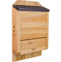 Nature&#39;s Way Bird Products CWH6 Triple Chamber Cedar Bat House, 20.5&quot; x ... - $70.78