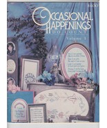 Occasional Happenings Do Count Cross Stitch Pattern Booklet Volume 1 - $6.90