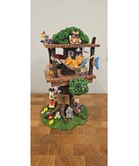 Danbury Mint Garfield The Cat Garfield&#39;s Retreat Jim Davis Treehouse Fig... - $48.37