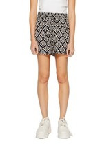 Jacqueline De Yong Women Short Black High-Waist Chic Fashion 2025 Collection - $284.64 MXN
