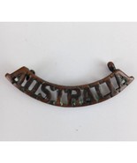 Australia Metal Necklace Charm - $5.34
