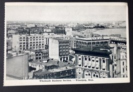 Vtg  PC Winnipeg, Manitoba Canada Wholesale Business Section B&amp;W - £3.99 GBP