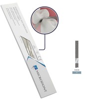 Microdont Dental Polishing Strips Stainless Steel 6 mm Medium (2-side) 1... - £11.95 GBP