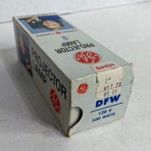 GE DFW 120V 500W Projector Lamp Bulb Replacement- NEW NOS 500 Watts OEM ... - £19.94 GBP