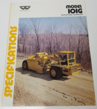 Wabco IOIG Elevating Scraper 1977 Sales Brochure Photos Specs Accessories - £14.17 GBP