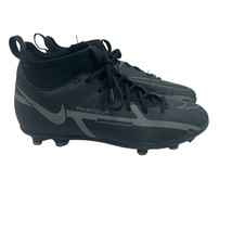 Nike Phantom Junior GT2 Club DF FGMG Soccer Cleats Black Youth Kids 4.5 - $34.64