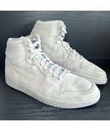 Nike Men’s Air Jordan 1 Retro High Sneaker Sz 13 Wolf Grey Suede Shoe 33... - $1,389.14 MXN