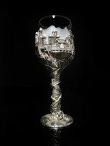 Royal Selangor Lord of Rings Pewter City of Tirion  Goblet 8&quot; Tall - £419.13 GBP