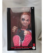 Bride of Chucky Talking Animated Chucky Doll Child&#39;s Play 24&quot; Box NEW - $134.03 CAD