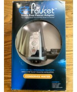 Ezfaucet Touch Free Faucet Adapter Touchless Sensor Conserves Water Chrome - €34,08 EUR