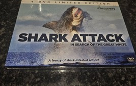 Discovery Channel - Shark Attack In Search Of The Great White [4 Dvd] - £19.71 GBP