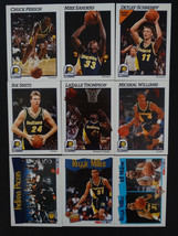 1991-92 Hoops Indiana Pacers Team Set Of 9 Basketball Cards Missing 3 Cards - £1.59 GBP
