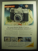 1958 Kodak Retina Reflex Camera Ad - Master of Every Picture Situation - £14.77 GBP
