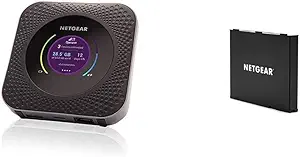 Nighthawk M1 Mobile Hotspot 4G Lte Router Mr1100-100Nas + Aircard Mobile... - $419.99