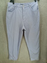 Bill Blass Women&#39;s VTG Easy Fit Jeans Dyed Baby Blue sz 14p - £11.65 GBP