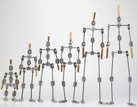 DIY Stainless Steel Human ARMATURE KIT for Studio Stop-Motion Animation Puppet - £44.49 GBP+