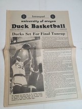 Vintage 1970s University of Oregon Ducks Game Program UofO Basketball 70s - £7.17 GBP