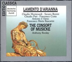 Consort of Musicke [Audio CD] The Consort of Musicke; Anthony Rooley; Claudio Mo - £15.50 GBP