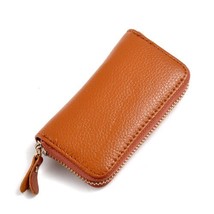 Fashion Vintage Genuine Leather Wallet Men Key Holder Housekeeper Keys Organizer - £52.62 GBP
