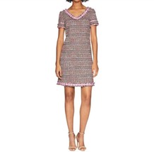 Boutique Moschino tweed fringe sheath mini dress size 12 - $539.26 CAD