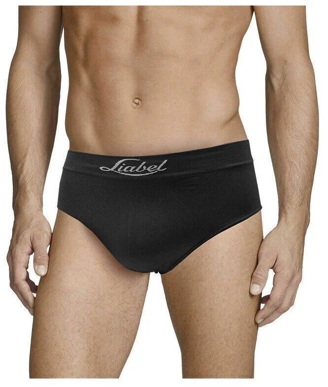 2 Slip da uomo in morbida microfibra seamless traspirante Liabel 4001 mu... - $5.77