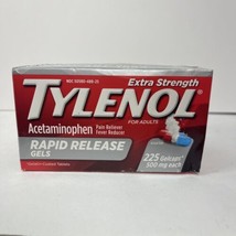 Tylenol Extra Strength Pain Reliever Rapid Release 225 Gelcaps EXP 07/2025 - £11.15 GBP