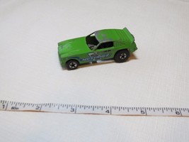 Hot Wheels 1969 Ford Mustang funny car race fastback Mattel green muscle RARE - £24.25 GBP