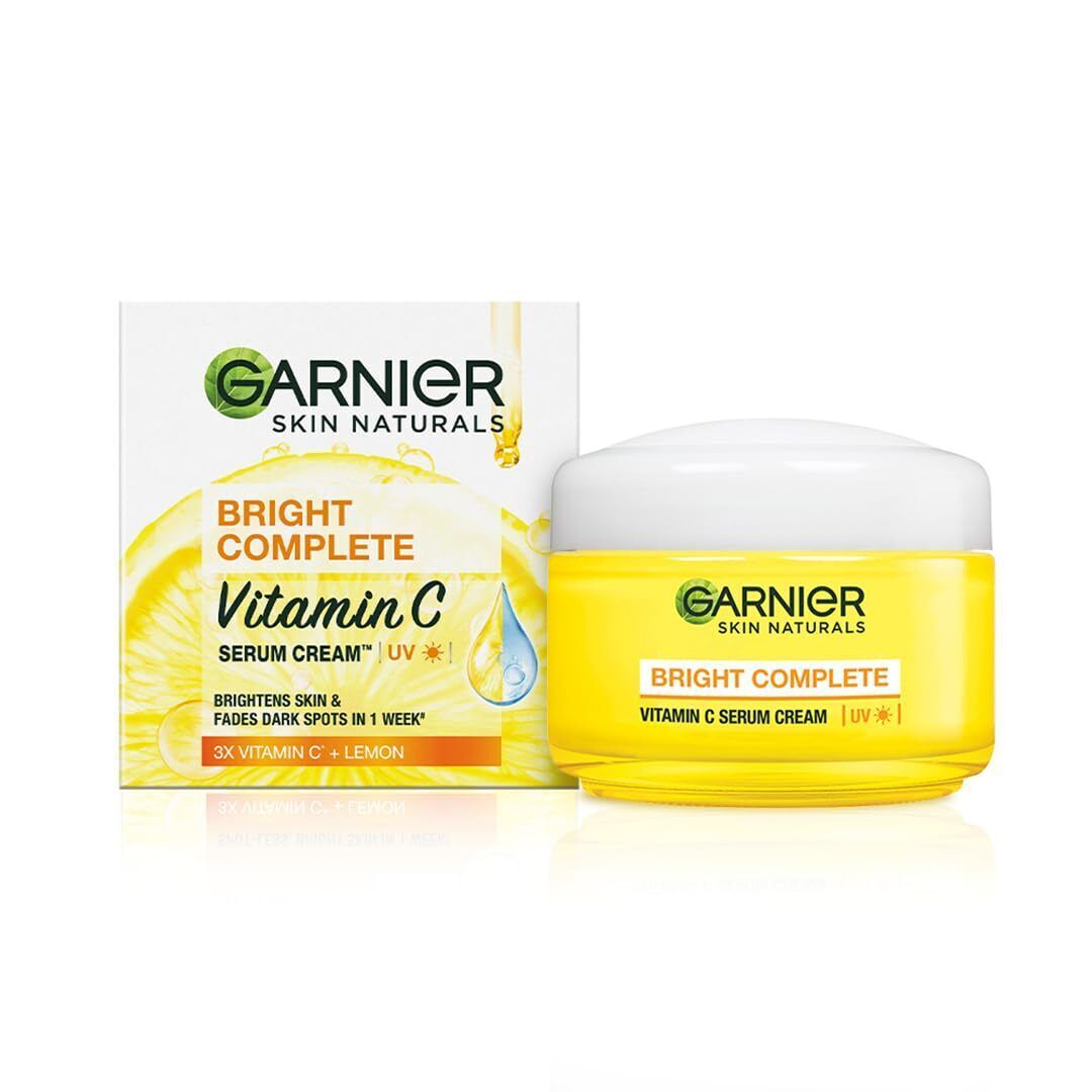 Primary image for Garnier Skin Naturals Bright Complete Vitamin C Serum Cream, UV Cream 45g